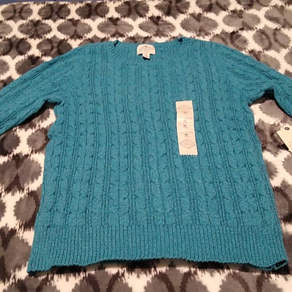 St John's Bay blue sweater